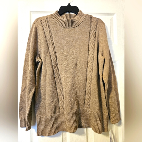 Karen Scott Tan Sweater - Picture 1 of 4
